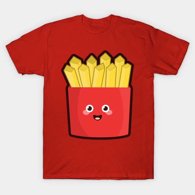 Kawaii French Fries T-Shirt by KawaiiNir
